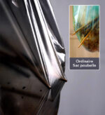 Black Trash Bag with Drawstring Z20 - Image 2