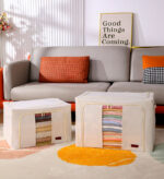 Steel Frame Storage Bins with Reinforced Handle and Clear Window - Image 6