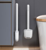 Silicone Toilet Brush with Drain Tray Z178 - Image 2