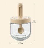 Retractable Bottle-Tight Glass Seasoning Jar F123 - Image 6