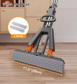 Self-Wringing Sponge Mops For Floor Cleaning Squeeze Z175 - Image 10