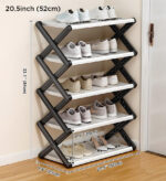 Large capacity simple folding shoe rack F253 - Image 9