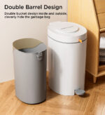 Drawstring Packaging With Hand-Pedal Opening Trash Can - Image 4