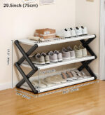 Large capacity simple folding shoe rack F253 - Image 10