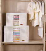 Steel Frame Storage Bins with Reinforced Handle and Clear Window - Image 10