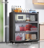 6 Tier Upgrade Large Metal Kitchen Pantry Storage Cabinet F118 - Image 13