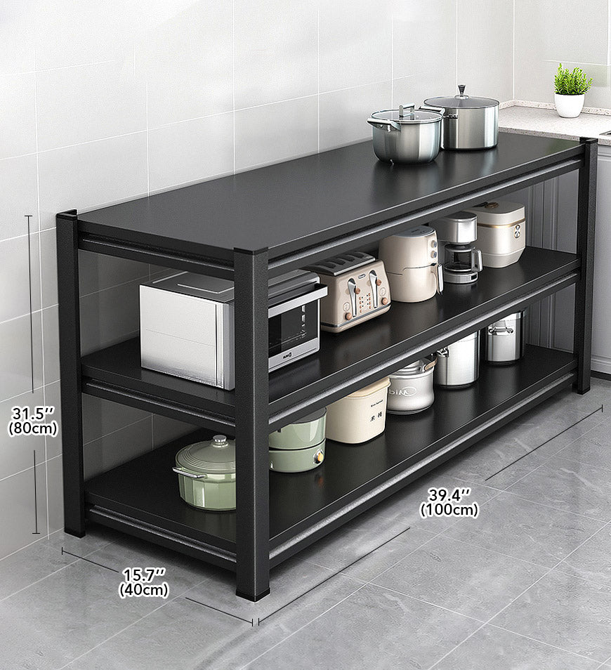 13_ce952222-1f55-46b2-980e-b8a95cd53e68 3 Tier Heavy Duty Metal Adjustable Multifunction Storage Shelves F98 - Image 5