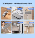 Professional Multi-Use Rotatable Squeegee Window Cleaning Wiper Z63 - Image 5