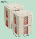 Foldable Storage Bins with Clear Window F250 - Image 15