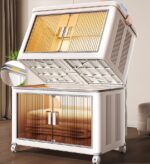 Dual Doors Collapsible Stackable Storage Bins F215 - Image 6