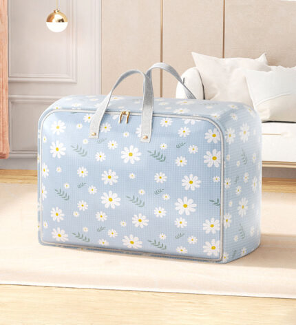 Clothing Storage Bags with Handle and Zipper