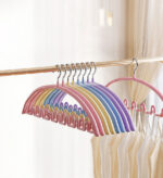 Multifunctional Corrugated Hanger Suitable for Scarves Ties F224