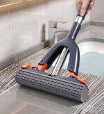 Wash Free Portable Self Squeeze Short Mini Mop Z65