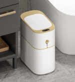 4 Gallon Automatic Touchless Smart Bathroom Trash Can Z96 - Image 5