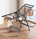 Free-Standing Foldable 2-Tier Laundry Drying Rack F226