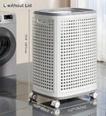 Rolling Laundry Basket with Wheels F251 - Image 13
