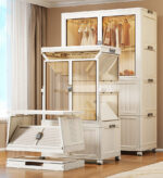 Large Stackable Wardrobe Closet Organizers With Lids And Wheels F230 - Image 2