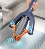 Wash Free Portable Self Squeeze Short Mini Mop Z65 - Image 2