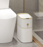 4 Gallon Automatic Touchless Smart Bathroom Trash Can Z96 - Image 2