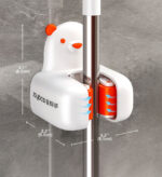 Self-Adhesive No Drilling Broom Clip Mop Grippers - Image 2