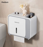Toilet Paper Storage Box with Drawer and Phone Holder Z142 - Image 8