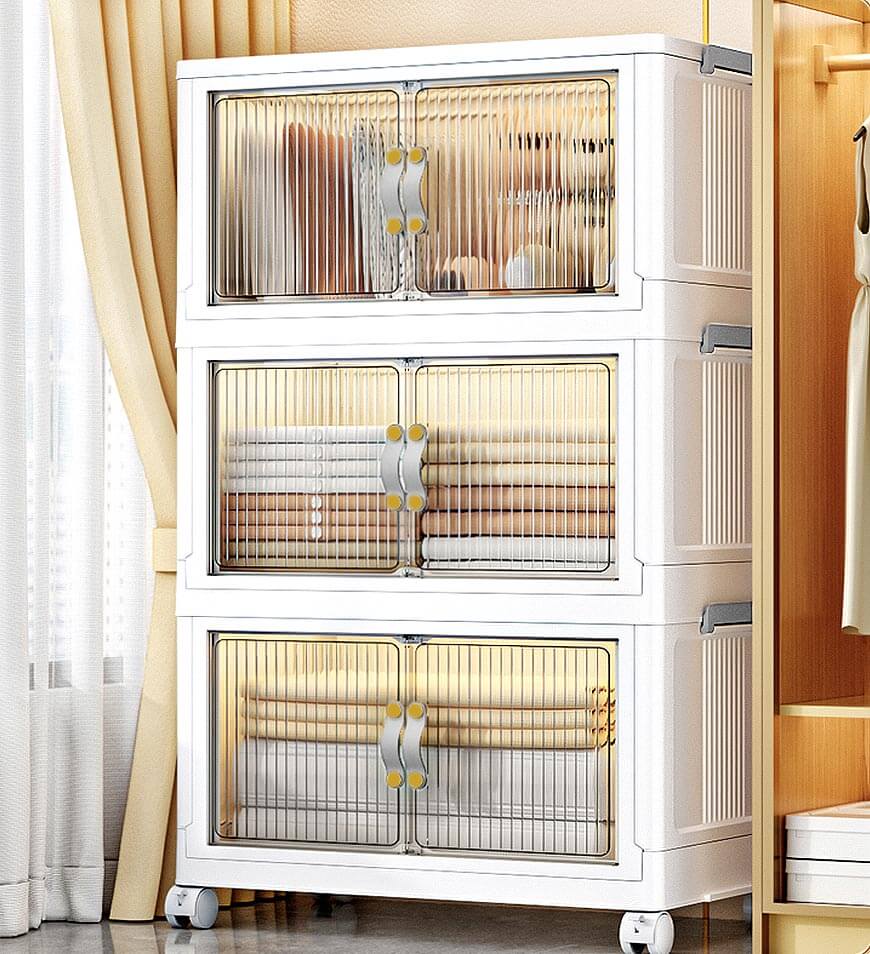 4-1_2ea34f29-9ee6-4d07-8f9a-2a52d8511a29 Stackable Storage Bins with Lids and Doors - Image 11