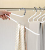 Versatile Non-Slip Open Ended Pants Hangers - Image 3