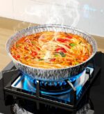 Round Aluminum Air Fryer Trays F53 - Image 5