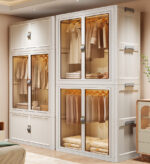 Large Stackable Wardrobe Closet Organizers With Lids And Wheels F230 - Image 3