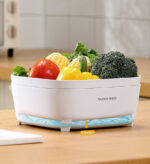 4 Pieces Portable Drain Basket for Draining Vegetables Fruits Z25 - Image 4