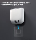 Silicone Toilet Brush with Drain Tray Z178 - Image 4