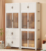 Large Stackable Wardrobe Closet Organizers With Lids And Wheels F230 - Image 4