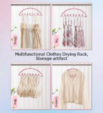 Multifunctional Corrugated Hanger Suitable for Scarves Ties F224 - Image 4