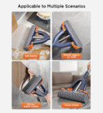 Wash Free Portable Self Squeeze Short Mini Mop Z65 - Image 5