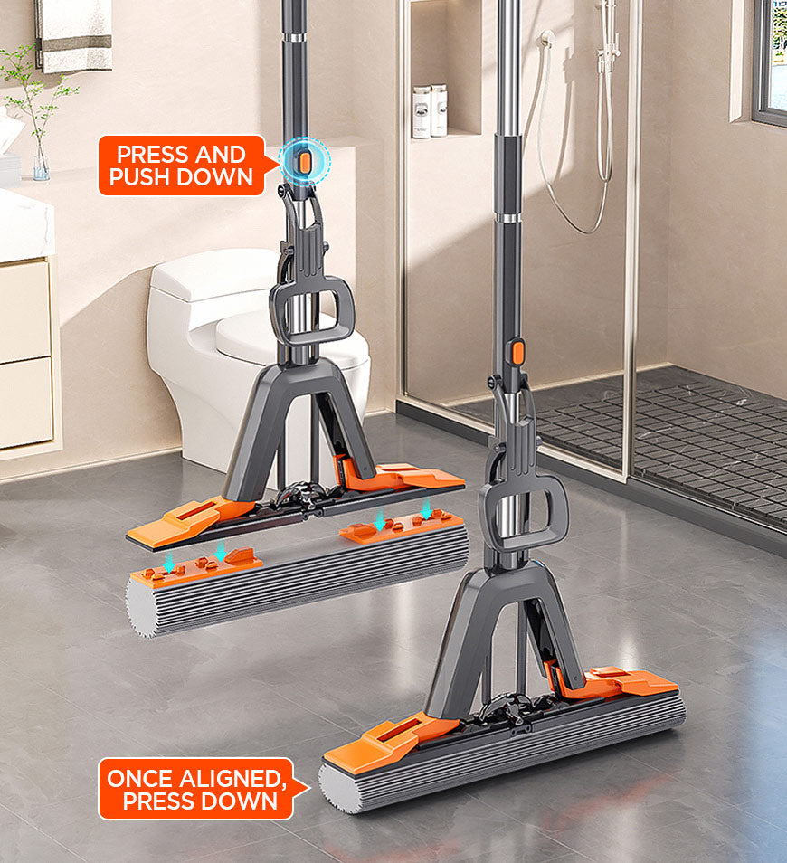 5_f2fa95e7-cc0f-4485-bce2-01c81dfa5956 Six Level Full Wrap Squeezing Bull Sponge Mops Z170 - Image 4