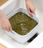 4 Pieces Portable Drain Basket for Draining Vegetables Fruits Z25 - Image 6