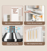 6 Layer Slim Kitchen Metal Utility Storage Cabinet F239 - Image 4