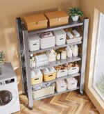 Freestanding Metal Iron Shelf Without Assembly F220 - Image 6