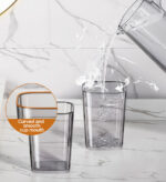 Punch Free Wall Mounted Toothbrush ath For Bathroom With Cups F109 - Image 6