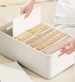 Wardrobe Clothes Organizer with 7 Grids F28 - Image 8