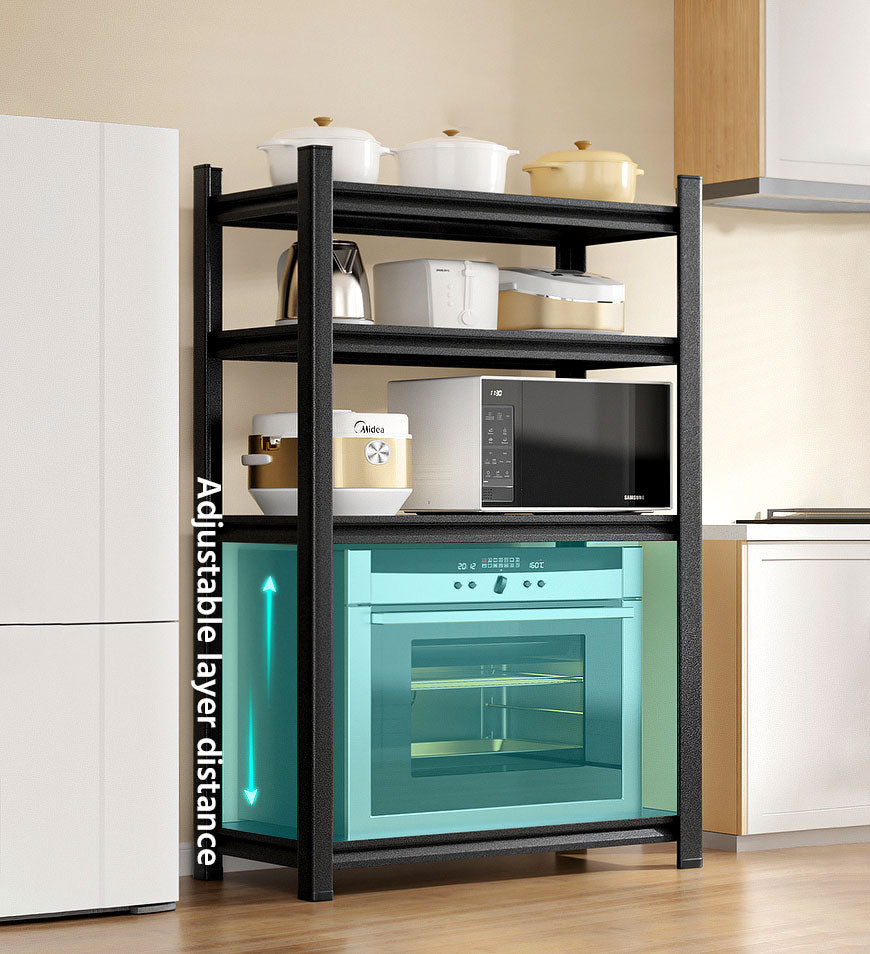 8_2105fba8-398d-40db-b061-f4d341d05c75 5-Layer Heavy-duty Metal Shelves Black F34 - Image 5