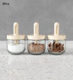 Retractable Bottle-Tight Glass Seasoning Jar F123 - Image 8