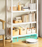 Large Capacity Heavy Duty Unit Storage Shelf Foldable with Caster Wheels - Image 3