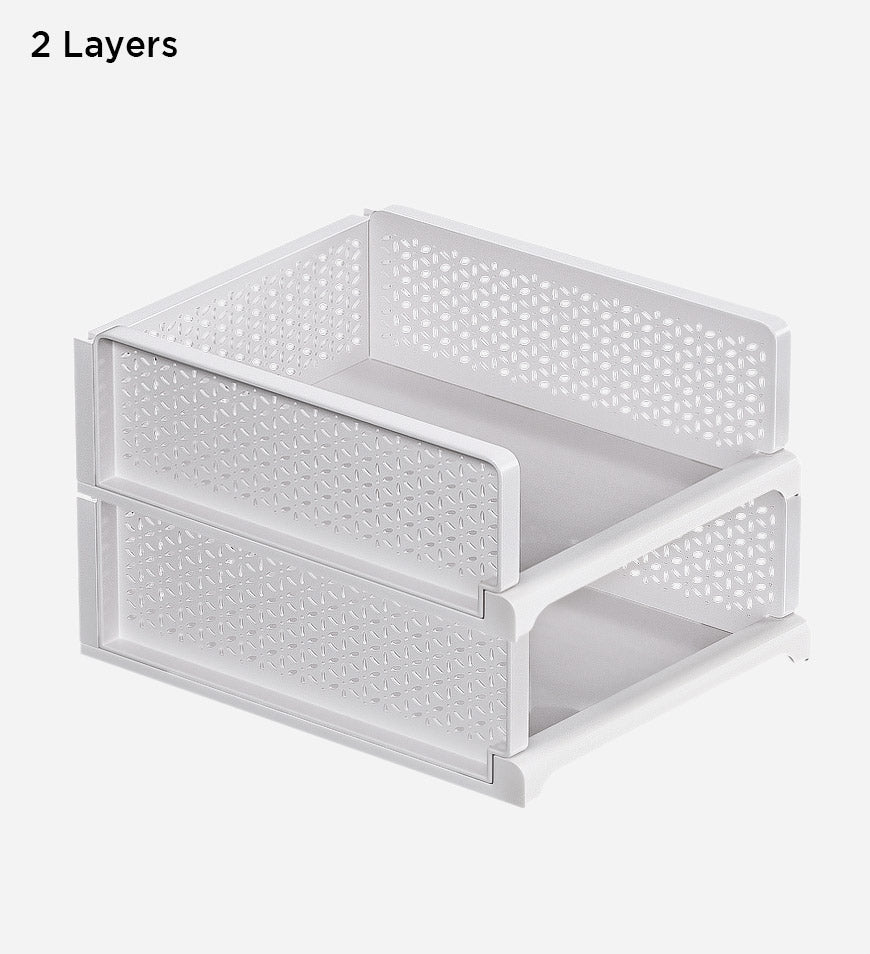 9-21L-2pcs Stackable Clothes Storage Basket - Image 18