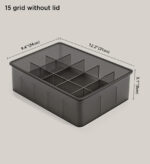 Clear Divided Socks & Underwear Organzier Box Z157 - Image 12