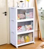 Large-Capacity Folding Storage Bins With Lids and Wheels - Image 5